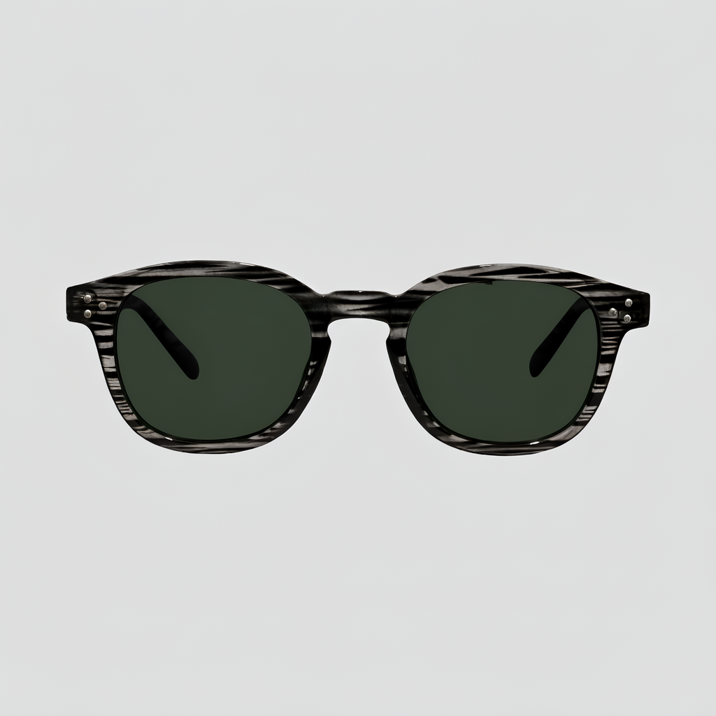 Solira Striped Dark Green
