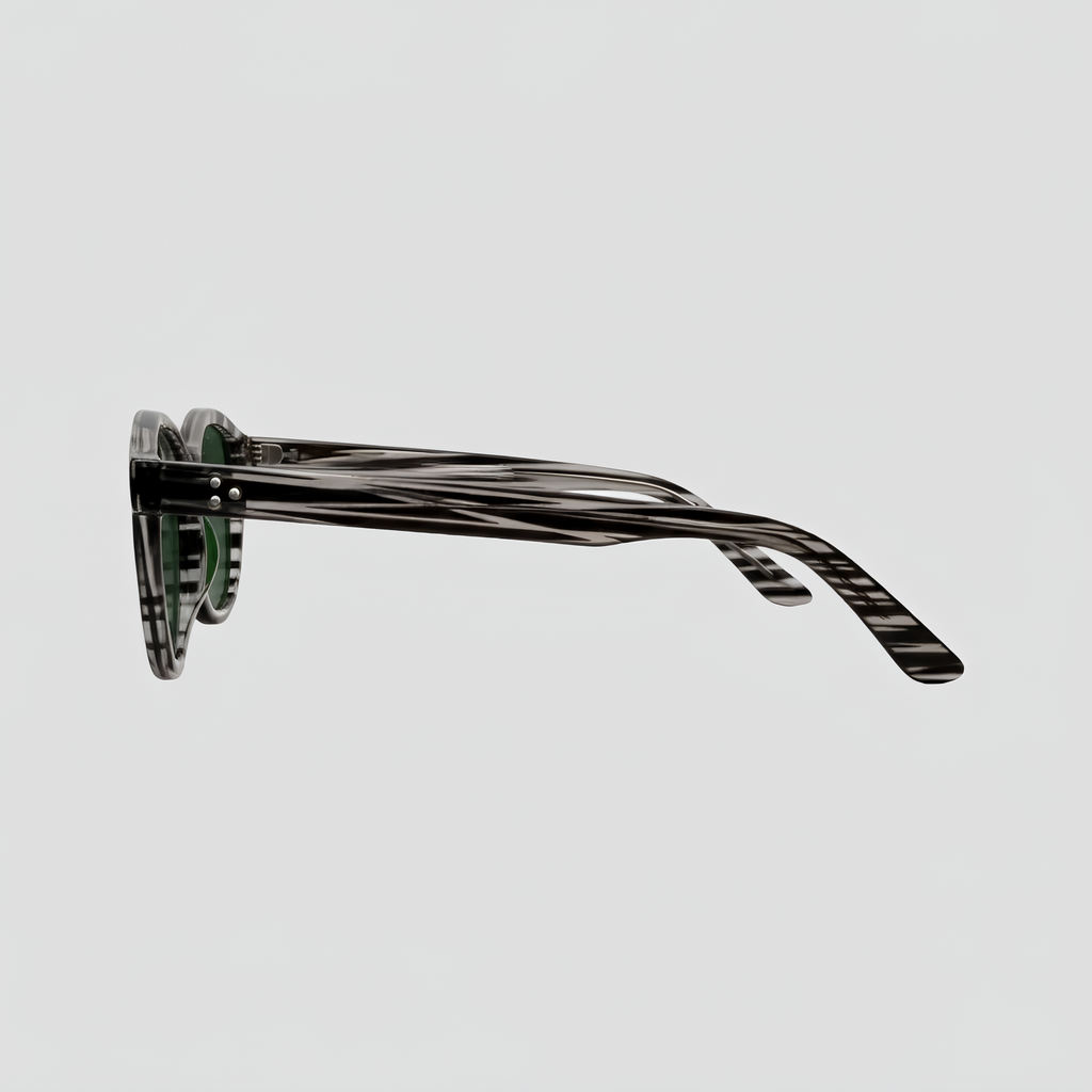 Solira Striped Dark Green