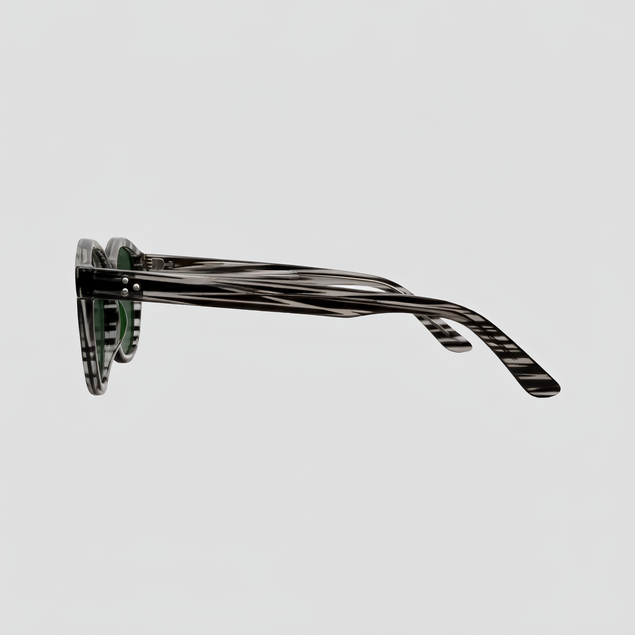 Solira Striped Dark Green