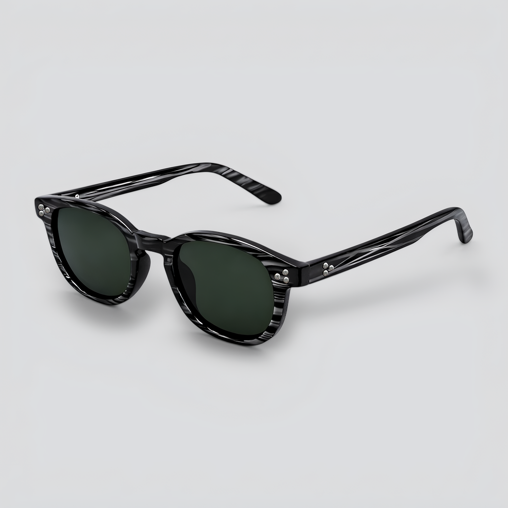 Solira Striped Dark Green