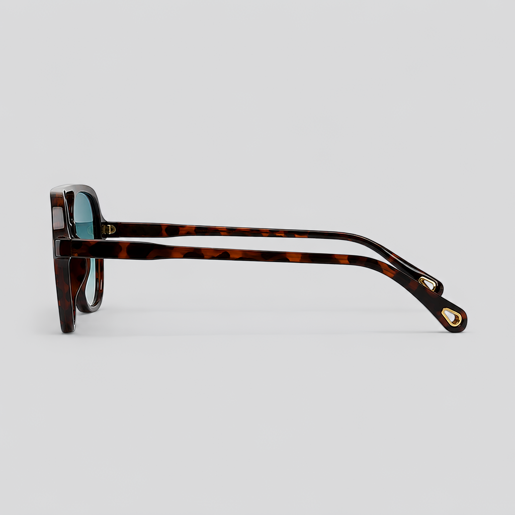 Aviator Monarch Mint Leopard