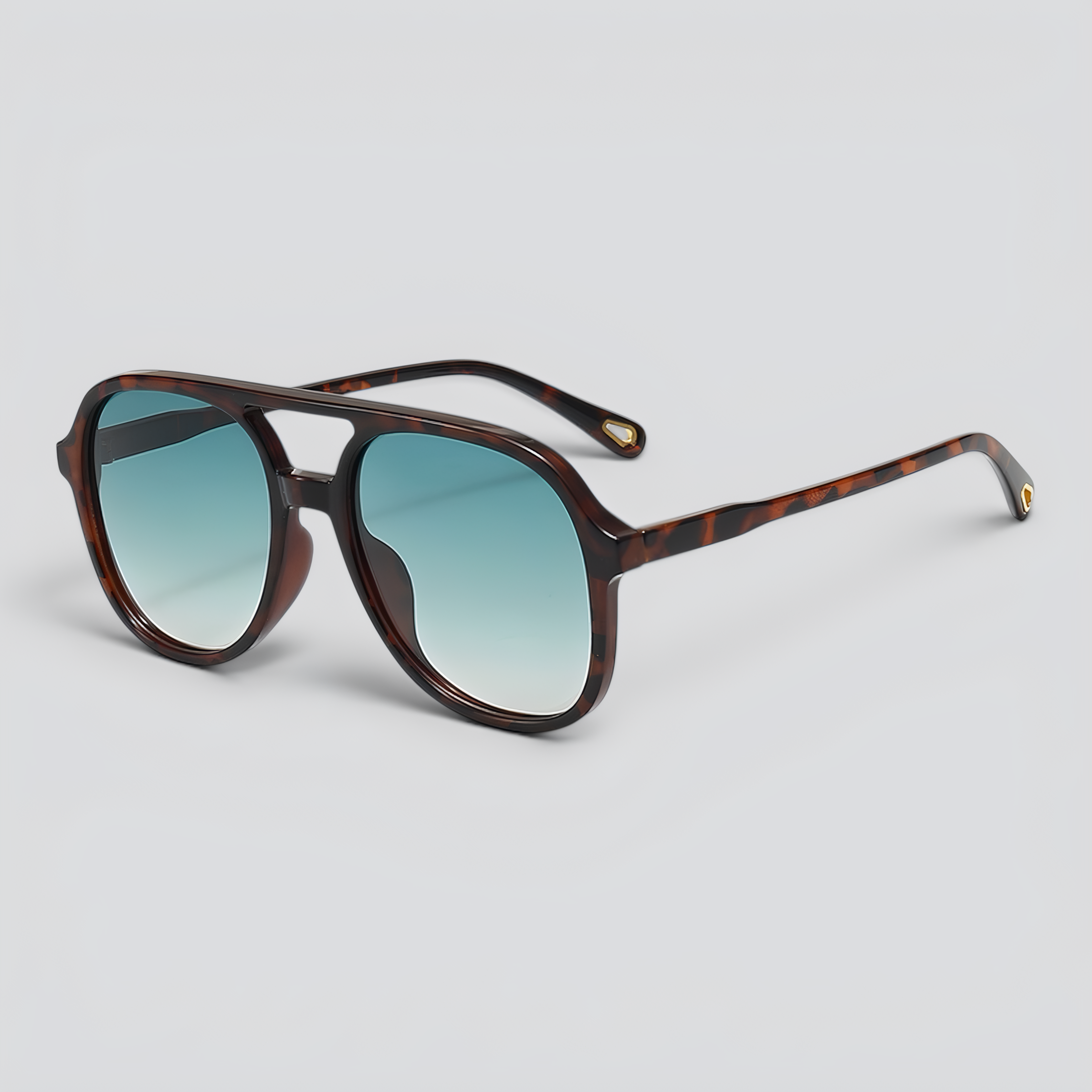 Aviator Monarch Mint Leopard