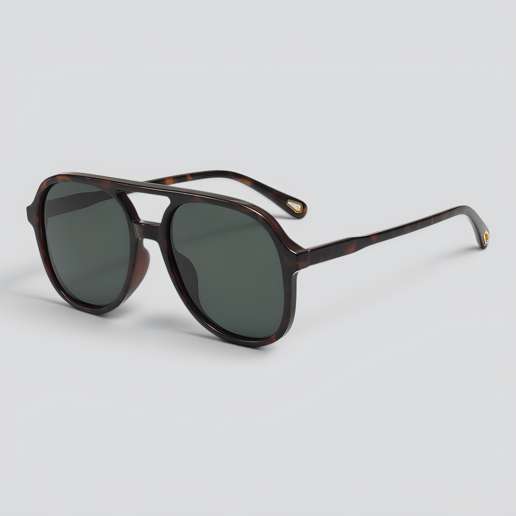 Aviator Monarch Leopard Green