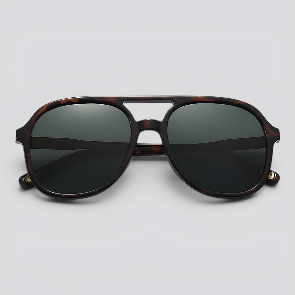 Aviator Monarch Leopard Green