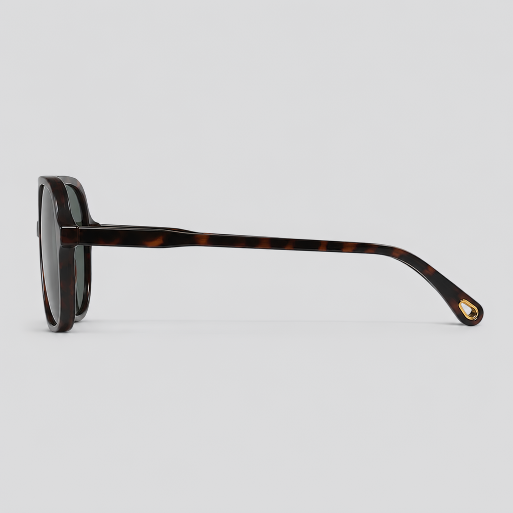 Aviator Monarch Leopard Green